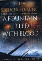 A fountain filled with blood